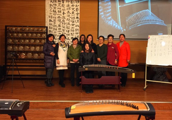 古筝协会组织参加扬州市和敬讲堂古筝艺术交流活动